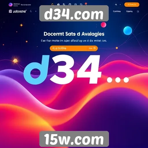 Como d34.com se destaca na experiência do usuário