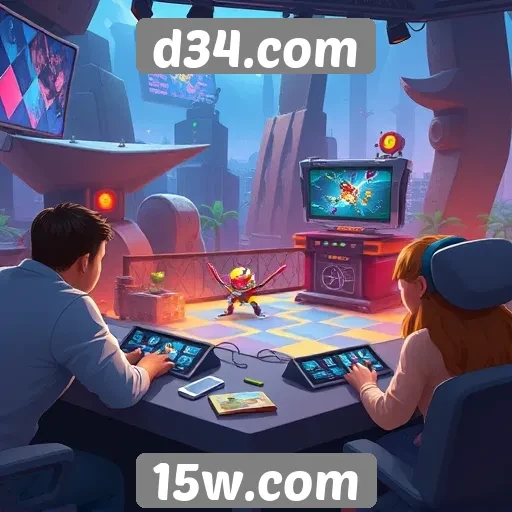 D34.com oferece experiências de jogos inovadoras