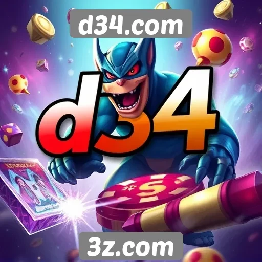 d34.com oferece variedade de jogos online